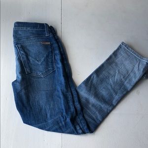 Hudson cropped jeans